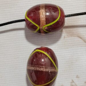 cuenta de cristal de murano