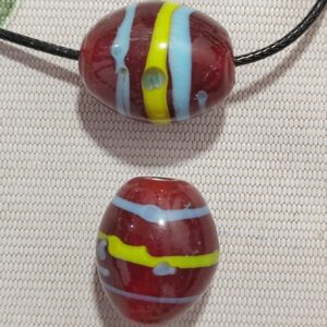 cuenta de cristal de murano