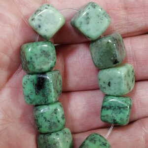 10 cuentas de jade Birmania 10mm