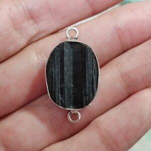 conector turmalina negra 30x17mm