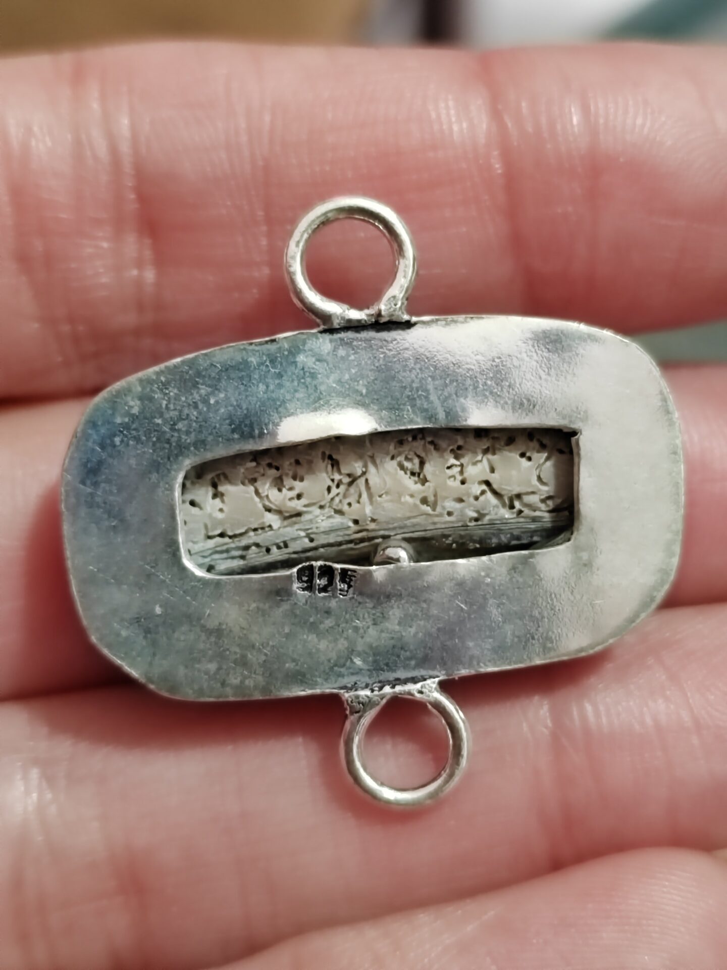 conector abalone 925 medidas 30mm