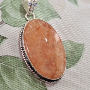 colgante de aventurina 925