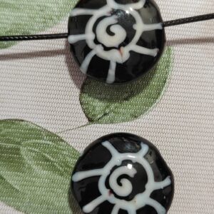 cuenta de cristal de murano sol 22mm