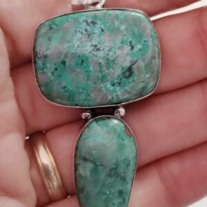 colgante Chrysocolla 925