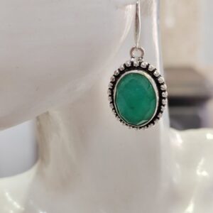 pendientes esmeralda