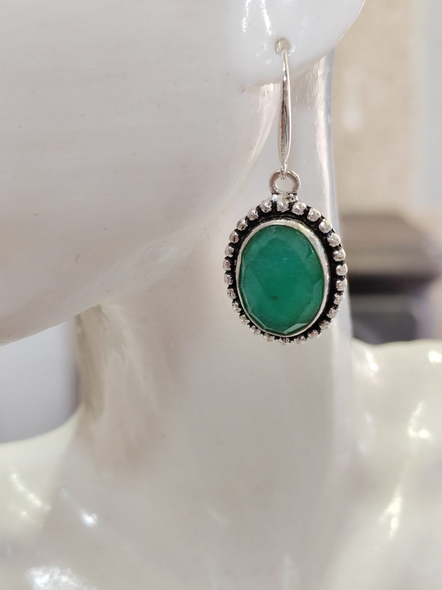 pendientes esmeralda