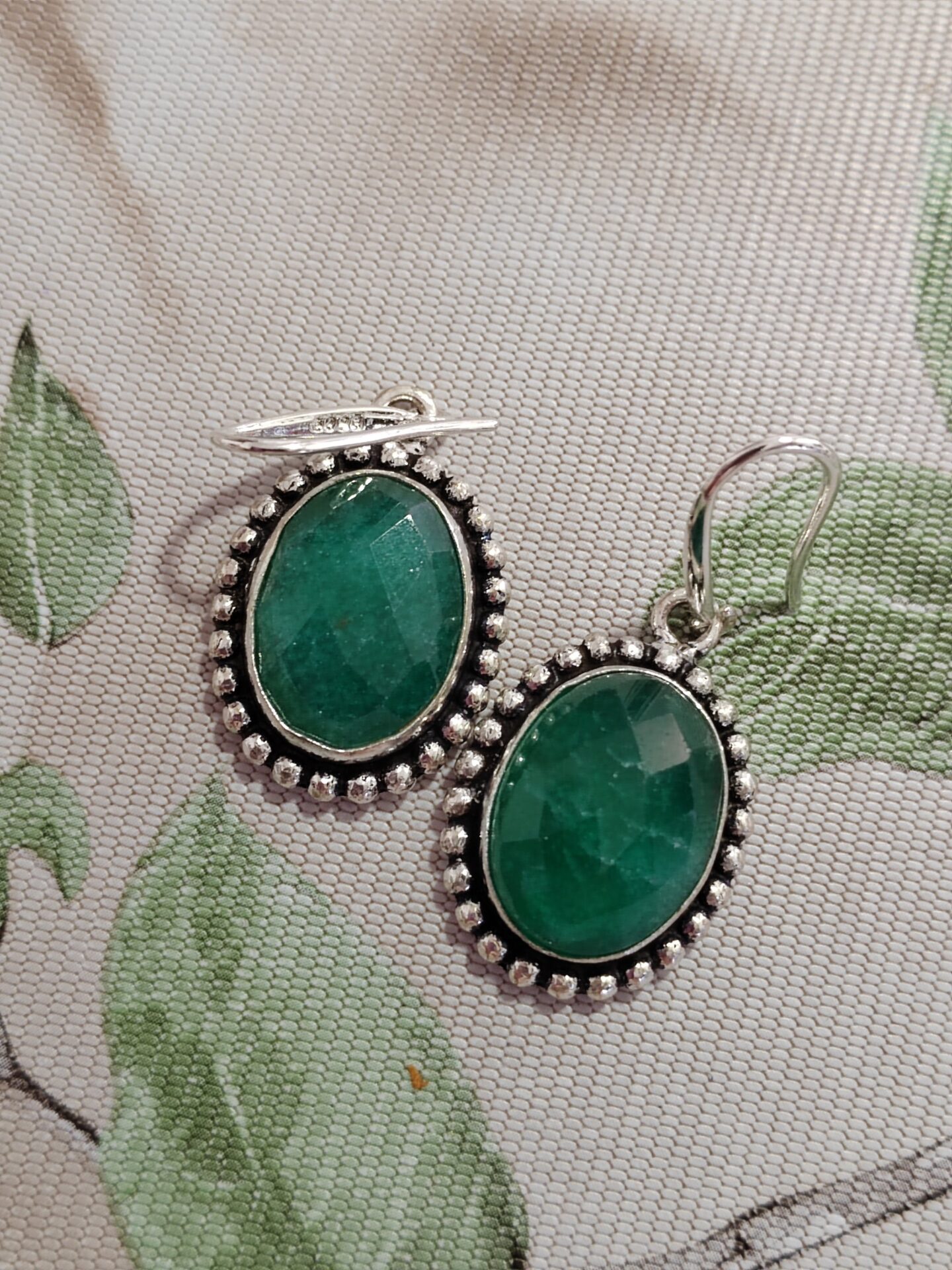 pendientes esmeralda - Imagen 2