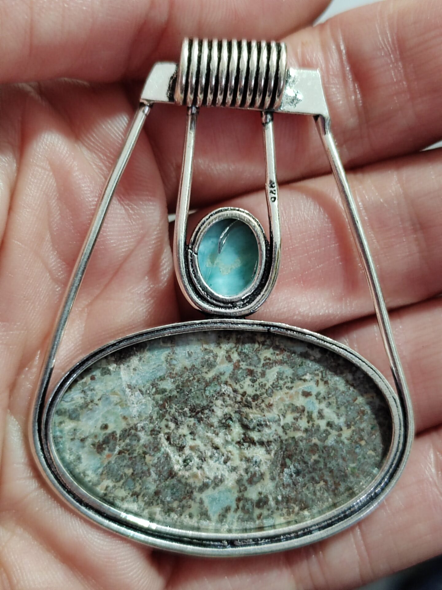 colgante de larimar - Imagen 2