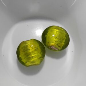 1 cuenta murano lenteja 21x19mm