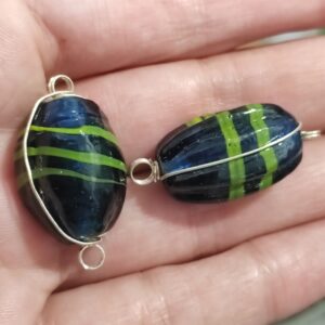 1 cuenta amarillo azul conector