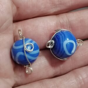 1 cuenta conector murano bola