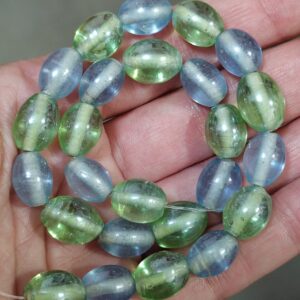 1 hilo de 25 cuentas murano mix 12x9mm