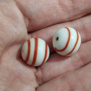 1 cuenta de Murano bola 14mm