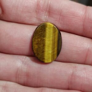 cabujón ojo de tigre 18x13mm