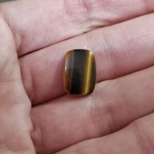 cabujón ojo de tigre 14x10mm