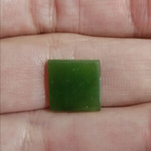 cabujón jade cuadrado 11x11mm