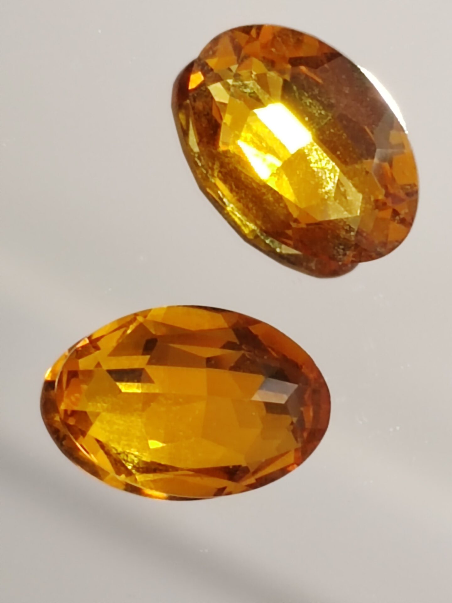 2 citrinos naturales oval cut 16x12mm - Imagen 5