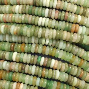 1 hilo jade rondel multicolor 6x2mm