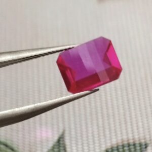 rubí octogonal 9x7mm