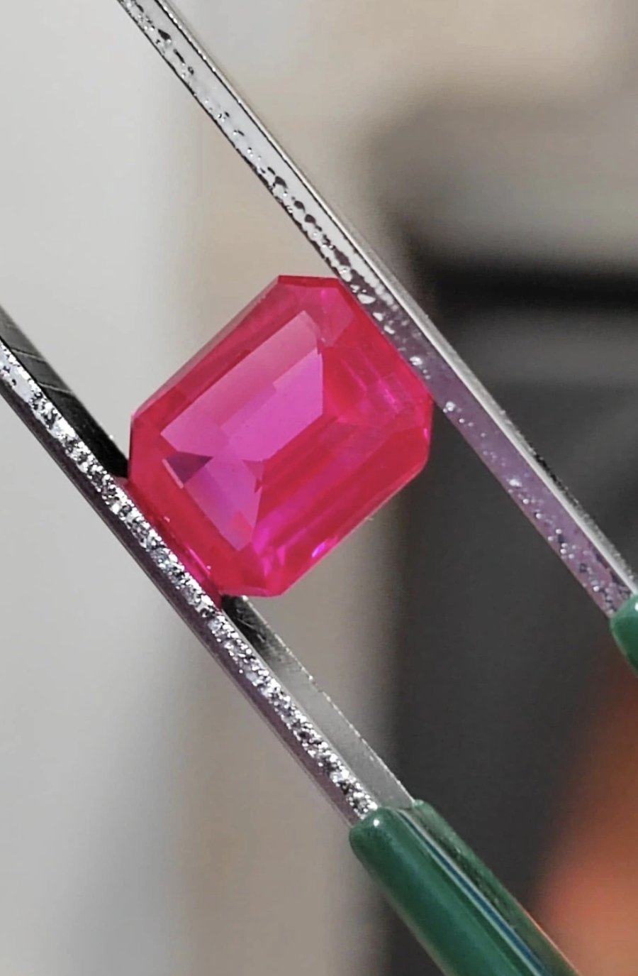 Rubí extra medio Dámelo 10x8mm - Imagen 2