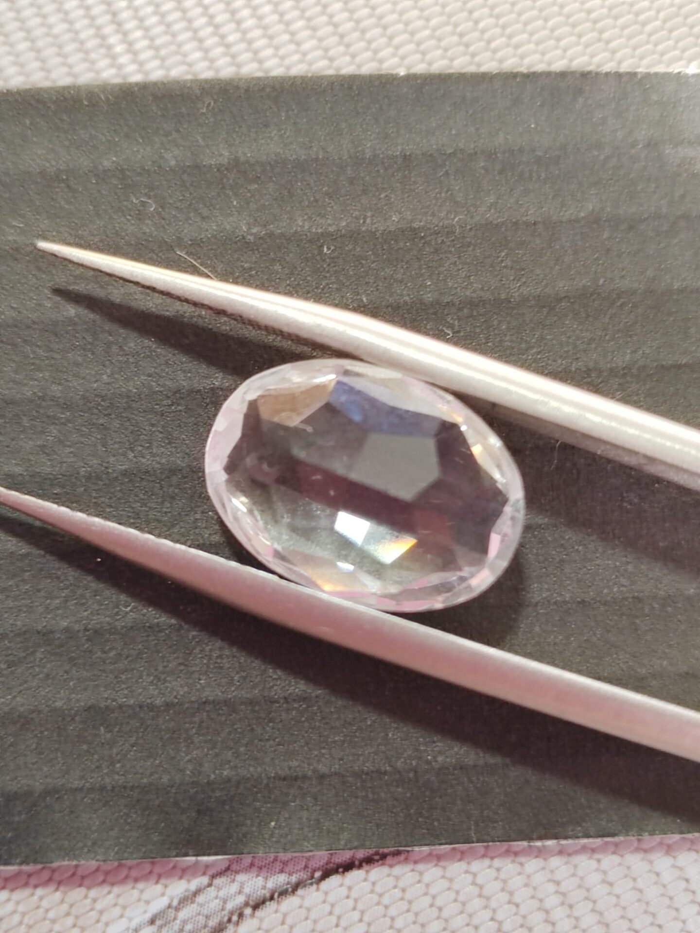 cristal de roca oval 14x10mm - Imagen 2